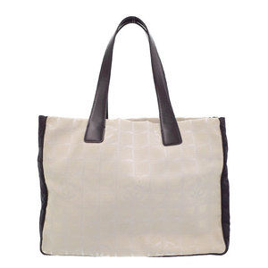 Chanel Line Nylon Tote Bag